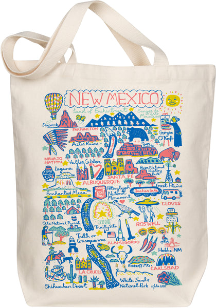 New Jersey Boutique Map Art Tote – Morado Designs