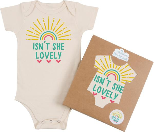 Isn't She Lovely Bodysuit & Tee