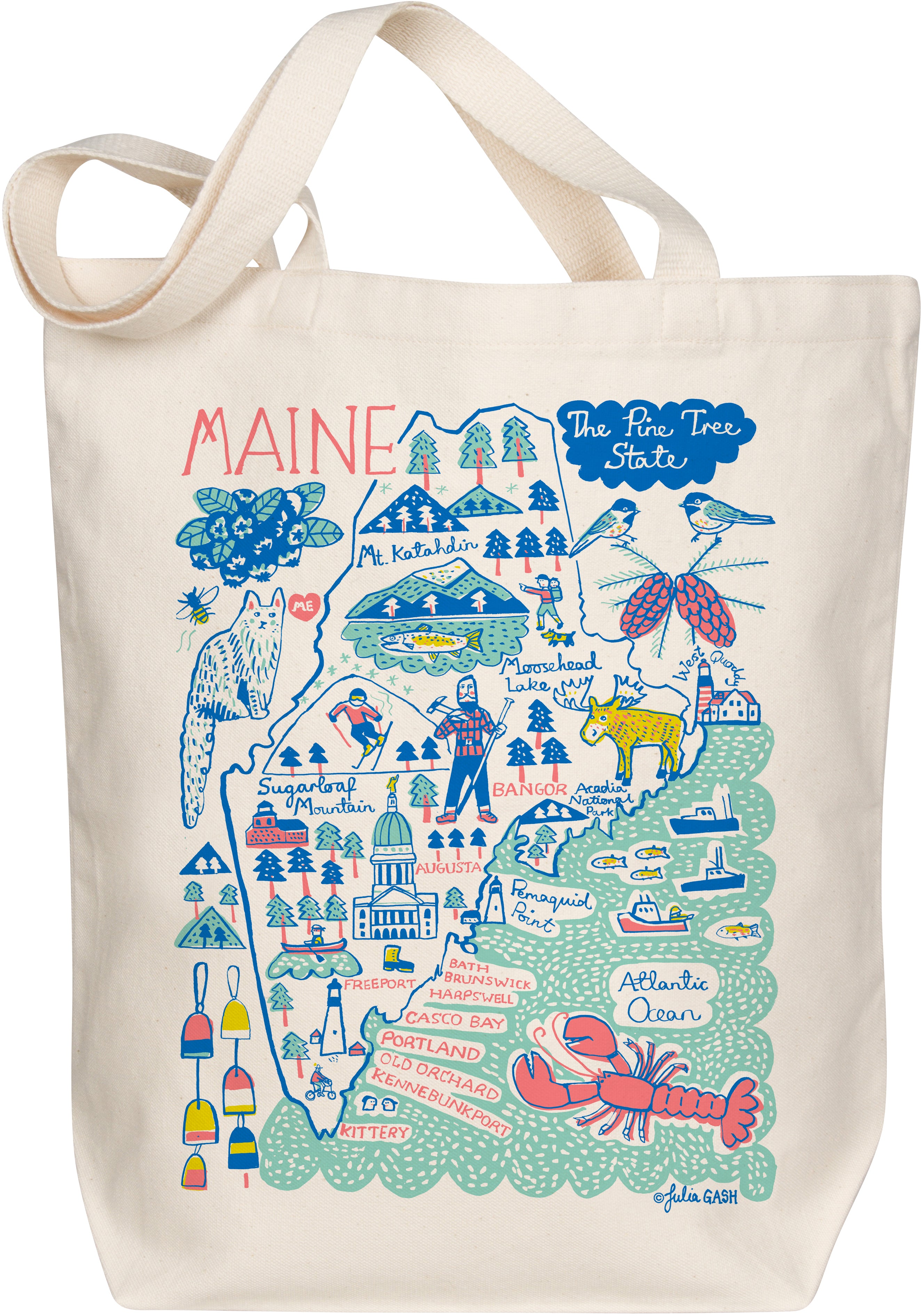 Sandy Beach Small Tote — ROGUE LIFE MAINE